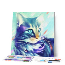 Laden Sie das Bild in den Galerie-Viewer, Diamond Painting | Diamond Painting - Cat Design | animals cats Diamond Painting Animals | FiguredArt