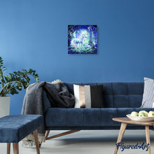Laden Sie das Bild in den Galerie-Viewer, Diamond Painting | Diamond Painting - Unicorn in the Hood | animals Diamond Painting Animals unicorns | FiguredArt