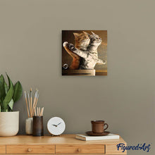 Laden Sie das Bild in den Galerie-Viewer, Diamond Painting | Diamond Painting - Cats Titanic | animals cats Diamond Painting Animals | FiguredArt