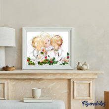 Laden Sie das Bild in den Galerie-Viewer, Diamond Painting | Diamond Painting - Three Angels | Diamond Painting Religion religion | FiguredArt