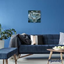 Laden Sie das Bild in den Galerie-Viewer, Diamond Painting | Diamond Painting - Gray Wolf and Owl | animals Diamond Painting Animals owls | FiguredArt