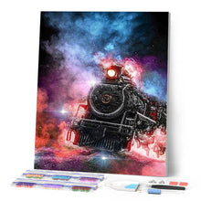Laden Sie das Bild in den Galerie-Viewer, Diamond Painting | Diamond Painting - The Train | cities Diamond Painting Cities | FiguredArt