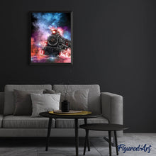 Laden Sie das Bild in den Galerie-Viewer, Diamond Painting | Diamond Painting - The Train | cities Diamond Painting Cities | FiguredArt