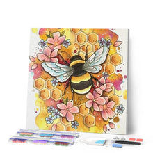 Laden Sie das Bild in den Galerie-Viewer, Diamond Painting | Diamond Painting - Bee | animals Diamond Painting Animals | FiguredArt