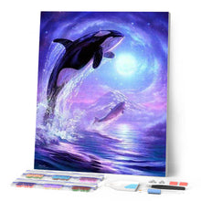 Laden Sie das Bild in den Galerie-Viewer, Diamond Painting | Diamond Painting - Jumping Orc | animals Diamond Painting Animals | FiguredArt