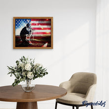 Laden Sie das Bild in den Galerie-Viewer, Diamond Painting | Diamond Painting - American Soldier | Diamond Painting Other other | FiguredArt