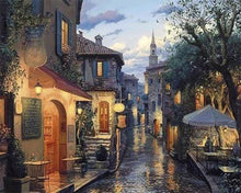Laden Sie das Bild in den Galerie-Viewer, Diamond Painting, Dorf nach dem Regen