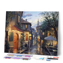 Laden Sie das Bild in den Galerie-Viewer, Diamond Painting | Diamond Painting - Village after the Rain | cities Diamond Painting Cities | FiguredArt