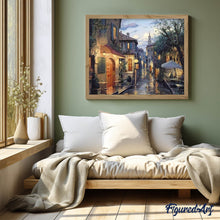 Laden Sie das Bild in den Galerie-Viewer, Diamond Painting | Diamond Painting - Village after the Rain | cities Diamond Painting Cities | FiguredArt