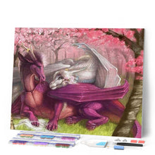 Laden Sie das Bild in den Galerie-Viewer, Diamond Painting | Diamond Painting - Fairy Dragons | animals Diamond Painting Animals | FiguredArt