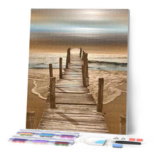 Laden Sie das Bild in den Galerie-Viewer, Diamond Painting | Diamond Painting - Pathway to the Sea | Diamond Painting Landscapes landscapes | FiguredArt