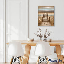 Laden Sie das Bild in den Galerie-Viewer, Diamond Painting | Diamond Painting - Pathway to the Sea | Diamond Painting Landscapes landscapes | FiguredArt