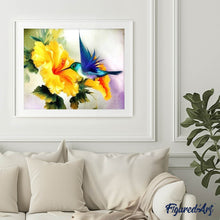 Laden Sie das Bild in den Galerie-Viewer, Diamond Painting | Diamond Painting - Hummingbird flitting | animals Diamond Painting Animals | FiguredArt