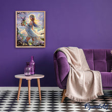Laden Sie das Bild in den Galerie-Viewer, Diamond Painting | Diamond Painting - Goddess and Dragon | Diamond Painting Romance dragons romance | FiguredArt