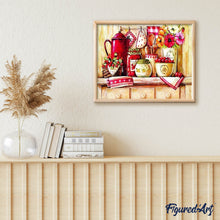 Laden Sie das Bild in den Galerie-Viewer, Diamond Painting | Diamond Painting - In the Kitchen | Diamond Painting kitchen kitchen | FiguredArt