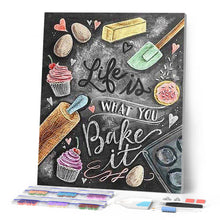 Laden Sie das Bild in den Galerie-Viewer, Diamond Painting | Diamond Painting - Bake it | Diamond Painting kitchen kitchen | FiguredArt