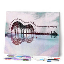 Laden Sie das Bild in den Galerie-Viewer, Diamond Painting | Diamond Painting - Landscape Guitar | Diamond Painting Landscapes landscapes | FiguredArt