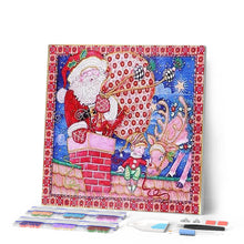 Laden Sie das Bild in den Galerie-Viewer, Diamond Painting | Diamond Painting - Table Santa | christmas Diamond Painting Religion religion | FiguredArt