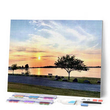 Laden Sie das Bild in den Galerie-Viewer, Diamond Painting | Diamond Painting - Golden Lake | Diamond Painting Landscapes landscapes | FiguredArt