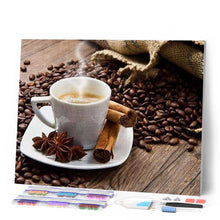 Laden Sie das Bild in den Galerie-Viewer, Diamond Painting | Diamond Painting - Coffee and Cinnamon | Diamond Painting kitchen kitchen | FiguredArt