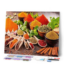 Laden Sie das Bild in den Galerie-Viewer, Diamond Painting | Diamond Painting - Spices | Diamond Painting kitchen kitchen | FiguredArt