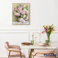 Laden Sie das Bild in den Galerie-Viewer, Diamond Painting | Diamond Painting - Bouquet of Peonies | Diamond Painting Flowers flowers | FiguredArt