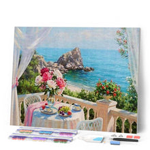 Laden Sie das Bild in den Galerie-Viewer, Diamond Painting | Diamond Painting - Sea View | Diamond Painting Flowers Diamond Painting Landscapes flowers landscapes | FiguredArt