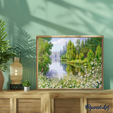 Laden Sie das Bild in den Galerie-Viewer, Diamond Painting | Diamond Painting - Near the Lake | Diamond Painting Landscapes landscapes | FiguredArt