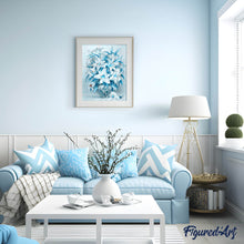 Laden Sie das Bild in den Galerie-Viewer, Diamond Painting | Diamond Painting - Blue Lily Flower | Diamond Painting Flowers flowers | FiguredArt