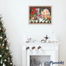 Laden Sie das Bild in den Galerie-Viewer, Diamond Painting | Diamond Painting - Christmas Table | christmas Diamond Painting kitchen kitchen | FiguredArt