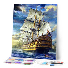 Laden Sie das Bild in den Galerie-Viewer, Diamond Painting | Diamond Painting - Large Galion | Diamond Painting Ships ships | FiguredArt