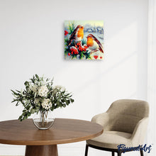 Laden Sie das Bild in den Galerie-Viewer, Diamond Painting | Diamond Painting - House Sparrows | animals Diamond Painting Animals winter | FiguredArt