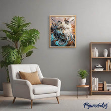 Laden Sie das Bild in den Galerie-Viewer, Diamond Painting | Diamond Painting - Wolf Fighter | animals Diamond Painting Animals rabbits wolves | FiguredArt