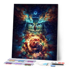 Laden Sie das Bild in den Galerie-Viewer, Diamond Painting | Diamond Painting - Celestial Owl | animals Diamond Painting Animals owls | FiguredArt