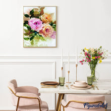 Laden Sie das Bild in den Galerie-Viewer, Diamond Painting | Diamond Painting - Ancient Roses | Diamond Painting Flowers flowers | FiguredArt