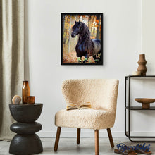 Laden Sie das Bild in den Galerie-Viewer, Diamond Painting | Diamond Painting - Black Mare | animals Diamond Painting Animals | FiguredArt