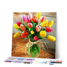 Laden Sie das Bild in den Galerie-Viewer, Diamond Painting | Diamond Painting - Bouquet of Tulips | Diamond Painting Flowers flowers | FiguredArt