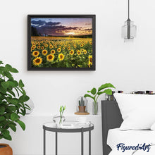 Laden Sie das Bild in den Galerie-Viewer, Diamond Painting | Diamond Painting - Sunflower Field | Diamond Painting Flowers flowers | FiguredArt