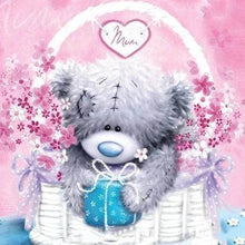 Laden Sie das Bild in den Galerie-Viewer, Diamond Painting, Teddy im Korb