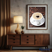Laden Sie das Bild in den Galerie-Viewer, Diamond Painting | Diamond Painting - Coffee with Love | Diamond Painting kitchen kitchen | FiguredArt