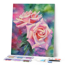 Laden Sie das Bild in den Galerie-Viewer, Diamond Painting | Diamond Painting - Blooming roses | Diamond Painting Flowers flowers | FiguredArt