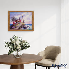 Laden Sie das Bild in den Galerie-Viewer, Diamond Painting | Diamond Painting - Lighthouse on the Peninsula | Diamond Painting Landscapes landscapes | FiguredArt