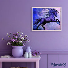 Laden Sie das Bild in den Galerie-Viewer, Diamond Painting | Diamond Painting - Sparkling Unicorn | animals Diamond Painting Animals unicorns | FiguredArt