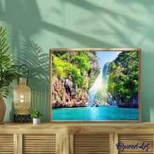 Laden Sie das Bild in den Galerie-Viewer, Diamond Painting | Diamond Painting - This is Paradise | Diamond Painting Landscapes landscapes | FiguredArt