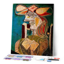 Laden Sie das Bild in den Galerie-Viewer, Diamond Painting | Diamond Painting - Abstract portrait | Diamond Painting Famous Paintings famous paintings | FiguredArt