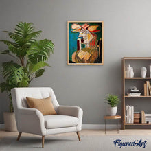 Laden Sie das Bild in den Galerie-Viewer, Diamond Painting | Diamond Painting - Abstract portrait | Diamond Painting Famous Paintings famous paintings | FiguredArt