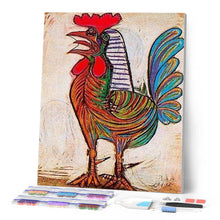 Laden Sie das Bild in den Galerie-Viewer, Diamond Painting | Diamond Painting - Rooster | animals Diamond Painting Animals roosters | FiguredArt