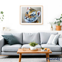 Laden Sie das Bild in den Galerie-Viewer, Diamond Painting | Diamond Painting - Baby Tiger | animals Diamond Painting Animals tigers | FiguredArt