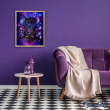 Laden Sie das Bild in den Galerie-Viewer, Diamond Painting | Diamond Painting - Owl in the Night | animals Diamond Painting Animals owls | FiguredArt