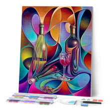 Laden Sie das Bild in den Galerie-Viewer, Diamond Painting | Diamond Painting - Artistic Bottles | Diamond Painting kitchen kitchen | FiguredArt